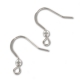 Crochets d'oreilles 18 mm en Acier inox x6