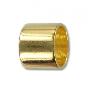 Poussoir 12x10 mm pour corde 10 mm Doré à l'or fin x1