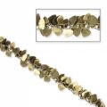 Cha�ne coeurs 7 mm bronze x 1m