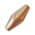 Toupie allong�e 5205 15x6 mm Crystal Copper