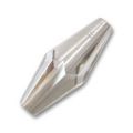 Toupie allong�e 5205 15x6 mm Crystal Silver Shade