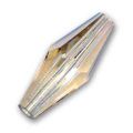 Toupie allong�e 5205 15x6 mm Crystal Golden Shadow