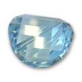 Perle Twist 5621 18 mm Aquamarine x1
