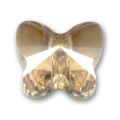 Papillon 5754  5 mm Crystal Golden Shadow x1