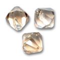 Toupies pendantes 6301  6 mm Crystal Golden Shadow x10