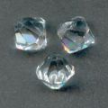 Toupies pendantes 6301  6 mm Crystal  x10