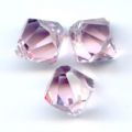 Toupies pendantes 6301  6 mm Light Amethyst x10