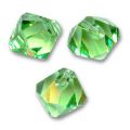 Toupies pendantes 6301  6 mm Peridot x10