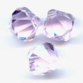 Toupies pendantes 6301  6 mm Violet x10