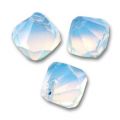 Toupies pendantes 6301  6 mm White Opal x10