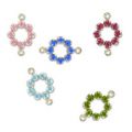 Cadeau - Intercalaire circle serti dor� 1028 2.3 mm x2