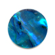 Cabochon Abalone 20 mm bleu x1