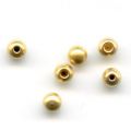 Embouts boule 3 mm pour fil m�moire dor� x20