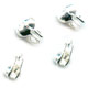 Embouts pour chaine � bille argent� x10