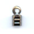 Pince lacet plat 2.5 mm bronze x10
