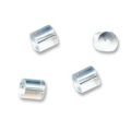 Stoppeur pour crochets d'oreille en silicone x10