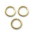 Anneaux ouverts  5x0.7 mm en Gold filled 14 carats x10