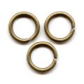 Anneaux ouverts  7x1 mm bronze x50