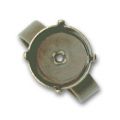 Bague serti 14 mm bronze x1