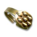 Bague 7 anneaux bronze