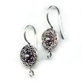 Ganchos de Plata 925 26 mm x2