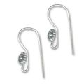 Ganchos de Plata 925 21 mm x2