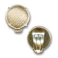 Clips tamis 21 mm dor� x2