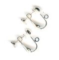 Clips � vis argent� x2