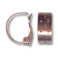 Clips cr�ole tamis cuivr� vieilli x2