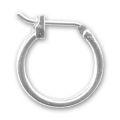 Cr�oles 16 mm argent� x2