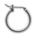 Cr�oles 16 mm rhodi� x2