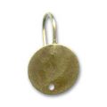 Ganchos disco 12 mm bronce x2