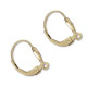 Dormeuses fleur de lys en Gold filled 14 carats  x2