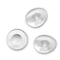 Stoppeur pour crochets d'oreille 11 mm en silicone x10