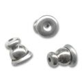Poussoir pour clou d'oreille rhodi� x6