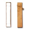 Boite pour bracelet 200X40X25 mm Marron/Cuivre x1