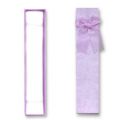 Boite pour bracelet 200X40X25 mm Mauve x1