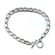 Bracelet maille gourmette 200 mm argent� vielli x1