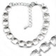 Bracelet sertis 1028 8 mm argent�