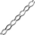 Cha�ne maille ovale 7 mm en Argent 925 x 50cm