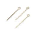 Clou t�te ronde 25 mm Gold filled 14 carats x10