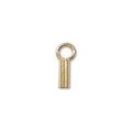 Embout pour fil 0.8 mm Gold filled 14 carats x10