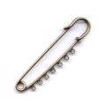 Epingle broche 55 mm bronze x1