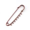 Epingle broche 55 mm cuivr� vieilli x1