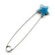 Epingle � kilt �toile �maill�e indicolite paillet�e 70 mm x1