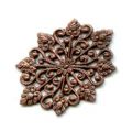 Estampe 28x21 mm cuivr� vieilli