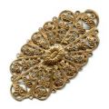 Estampe 52x26 mm bronze x1