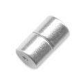 Fermoir aimant� 12x6 mm argent� x1
