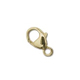 Fermoir mousqueton 9 mm Gold filled 14 carats x1