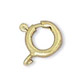 Fermoir � ressort 5 mm Gold filled 14 carats